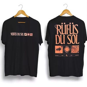 RUFUS DU SOL World Tour 2025 Shirt, Rufus Du Sol Graphic Tee, Electronic Music Fan Merch, Rufus Du Sol Tour Top, Rufus Du Sol Tour Tee