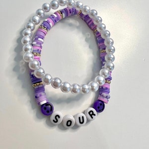 Olivia Rodrigo - Sour Clay Perlen Armband