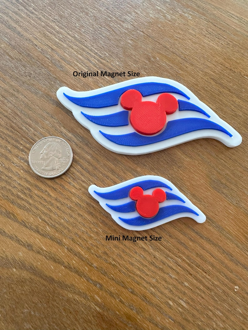 Disney Cruise Line Logo Magnets 3D Printed - Etsy