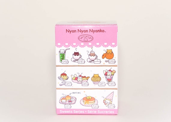 Cat San-x Nyan Nyan Nyanko Plush Keychains - Etsy