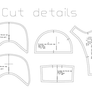 DIY 5-Panel Hiking Cap with Neck Cover (PDF PRINTABLE PATTERN) (STEP BY  STEP SEWING PROJECT) 