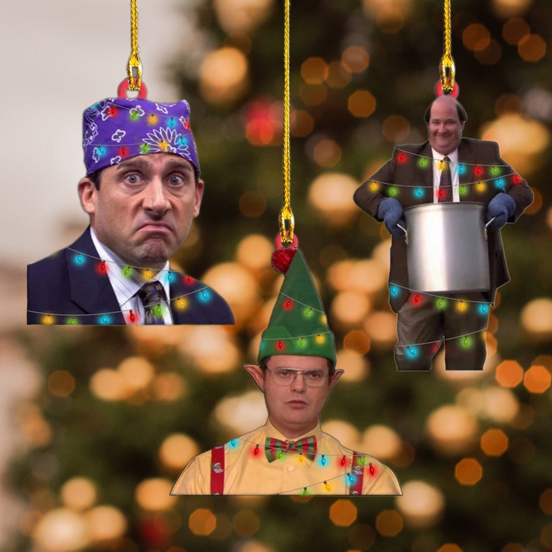 The Office Ornaments the Office Christmas Tree Ornaments Etsy Australia