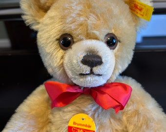 Vintage 80s Steiff Growling Teddy Bear - Etsy