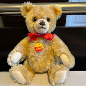 Vintage 80s Steiff Growling Teddy Bear