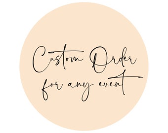 Custom Invitation Design: Birthday, Bridal Shower, or Any Event (Digital Download)