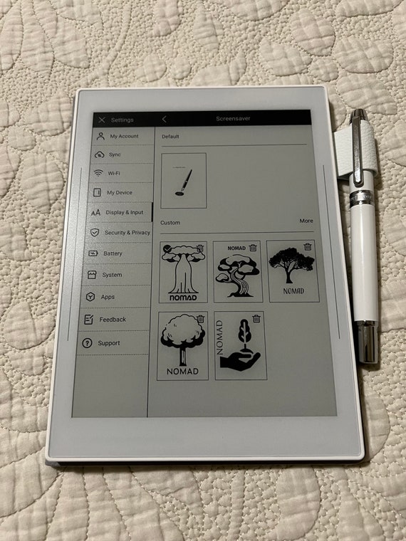 Supernote A6 X2 Nomad Screensaver Tree Bundle - Etsy