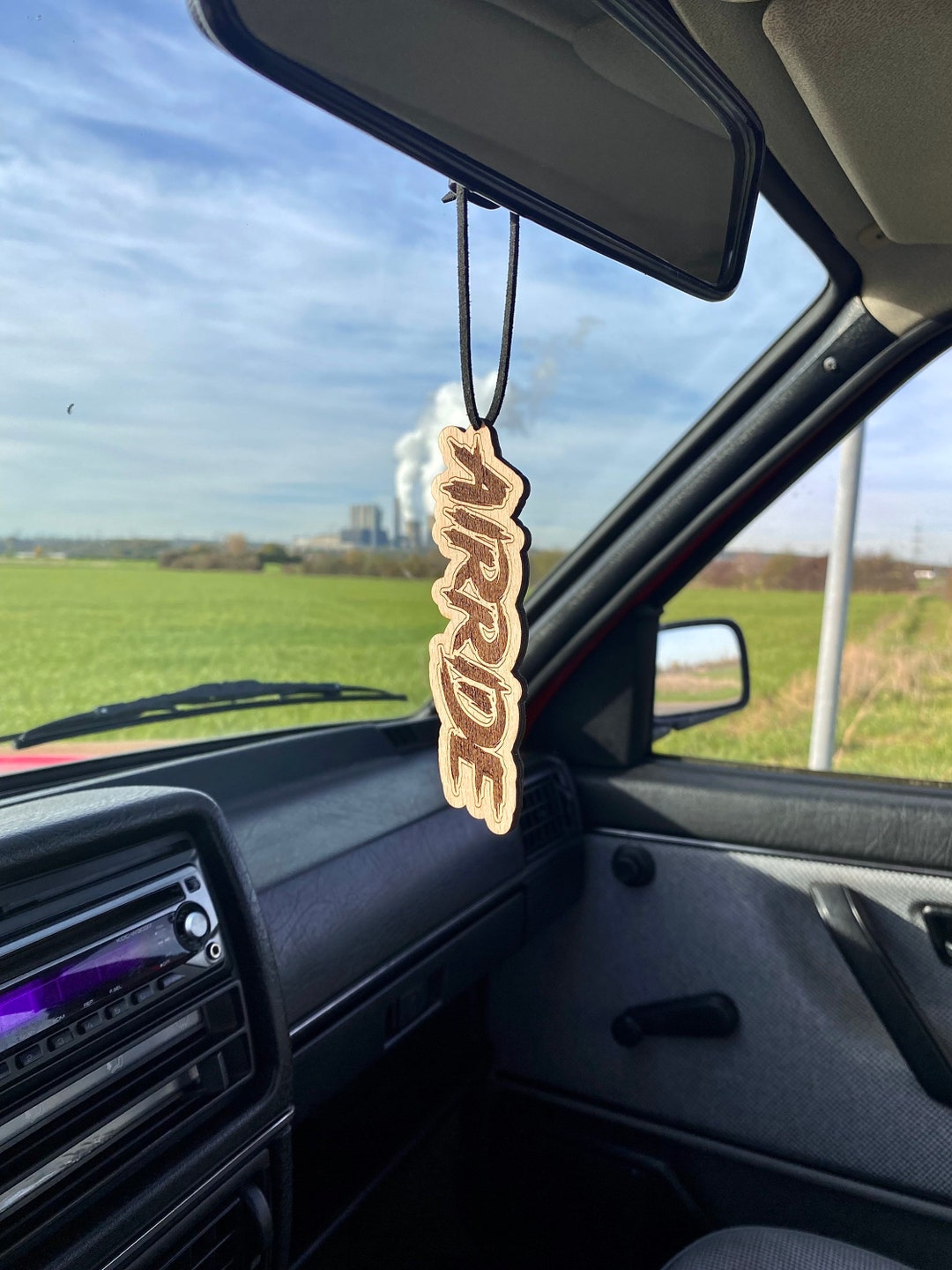 AIRRIDE Fragrance Hanger Fragrance Wood Air Freshener Hanger Etsy