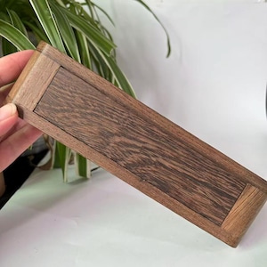 Wooden Carving Handcrafted Decorative Wood Display Stand Teak Hardwood Plinth Base Trophy Lamp Models Bottomed Stand, carving  Retro Style