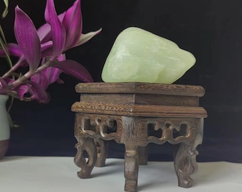 Solid Teak Display Stand Hardwood Plinth Base Wooden Pedestal PQ026