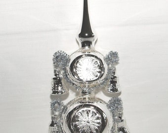 Tip silver 2 reflex / 4 bells 30 cm high