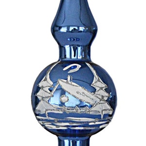 Christmas tree topper &quot;Royal Blue&quot;