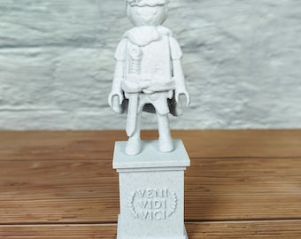 Playmobil accessories Custom diorama statue Caesar Roman Emperor 3D printed