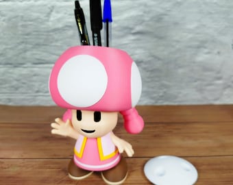 Mushroom Toadette container figure 3D printed