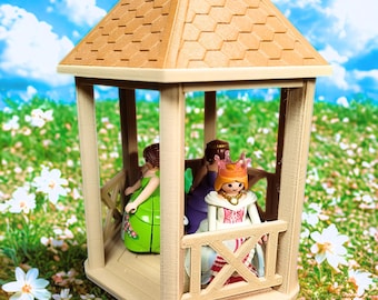 Playmobil Custom Belén Cenador Quiosco impresión 3D