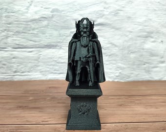 Playmobil Accessories Custom Diorama King Statue with Pedestal Medieval Castle 3D Printed
