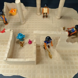 Egyptian desert ruins Complemento Accessory for PLAYMOBIL Custom 3D digital printing - STL file for 3D printers Digital Download