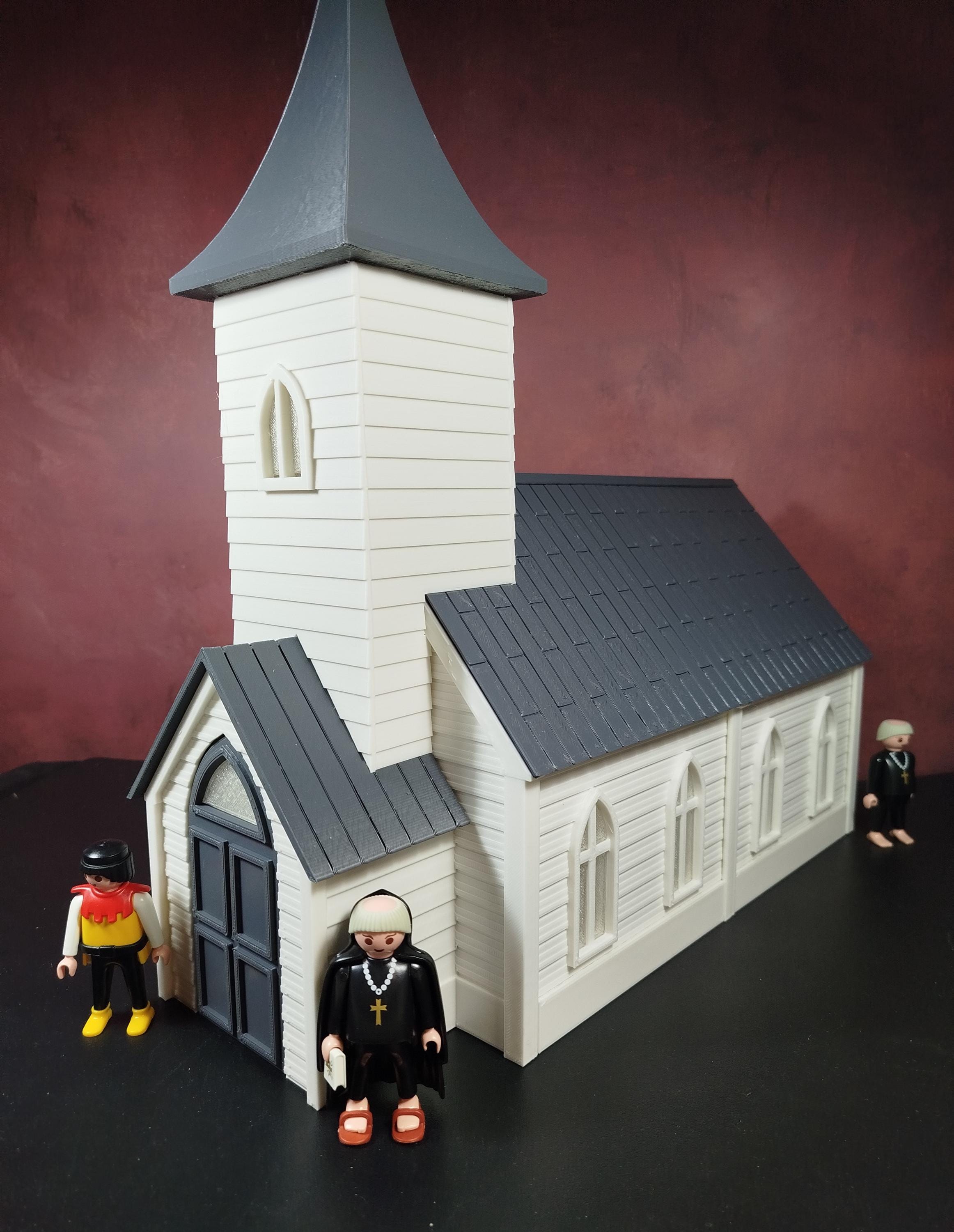 Figurine PLAYMOBIL Moine / Frère Prêtre Médiéval - Occasion, Pièce Détachée