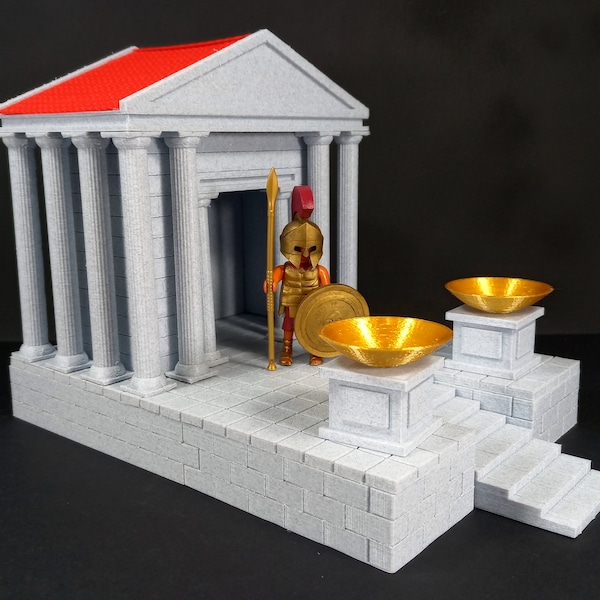 Templo Griego Complemento Accesorio para PLAYMOBIL Custom  Impresión digital 3D - Archivo STL para impresoras 3D Descarga Digital
