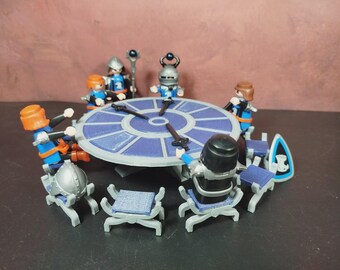 Playmobil Custom Diorama Table King Arthur 3D Printing Accessories
