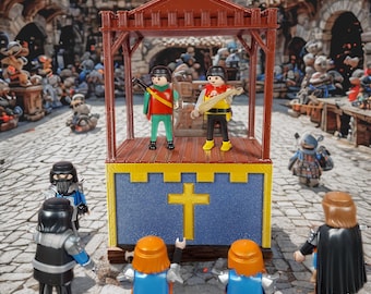 Playmobil Custom Nativity Scene Medieval Theater 3D Printing