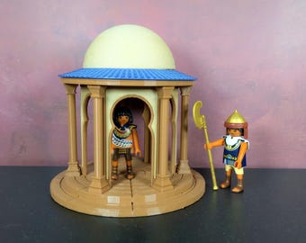 Playmobil Custom Nativity Scene Temple Kiosk Medieval Arab 3D Printing