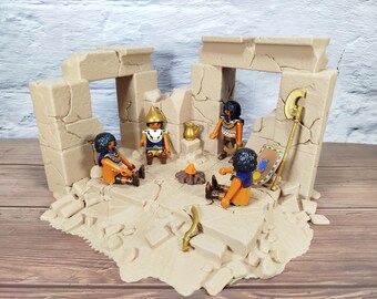 Accesorios Playmobil Custom RUINAS DEL DESIERTO diorama impreso 3D