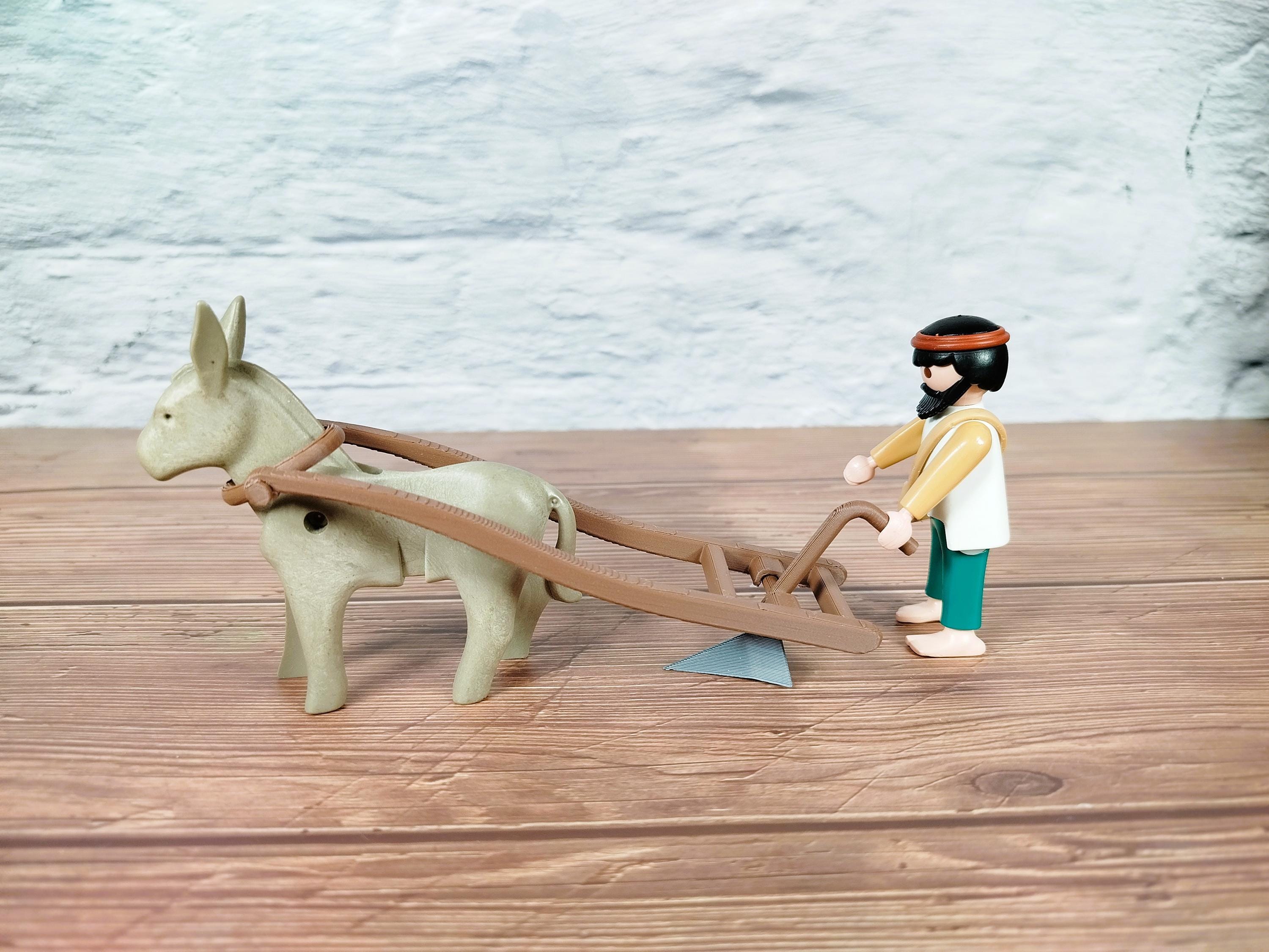 Boîte Playmobil System vintage médiéval Habitants de la ville 3410