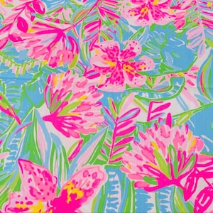 Fabric “Botanic ” #087 LP - Cotton Dobby