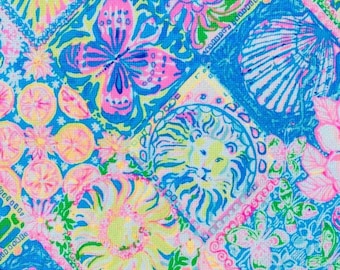 Fabric “ Summer Pat’s ” LP # 57 - Cotton Texture Knit