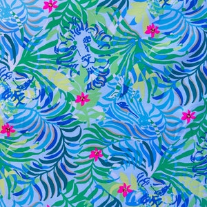 Fabric “ Lion Face” # 164  LP - Cotton Terry Knit