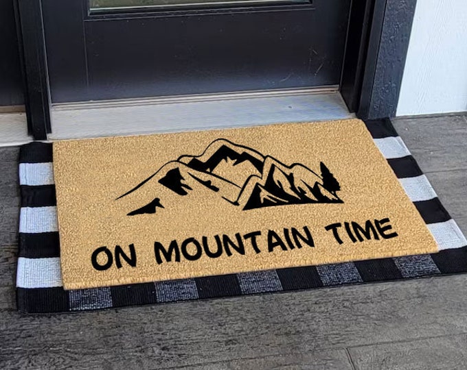 Custom Doormat, Coir Doormat, Housewarming Gift,  Personalized Custom Doormat, Welcome Mat, Cute Doormats, Funny Doormat, Housewarming Gift