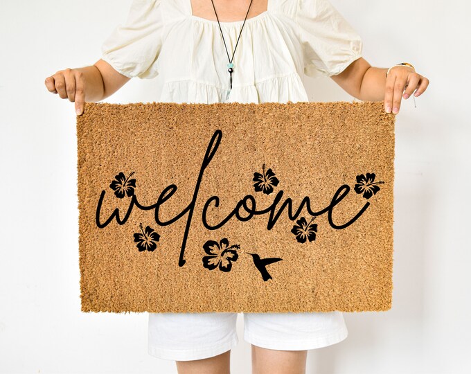 Welcome Mat, Personality Doormat, Custom doormat, Front Door Mat, Inside Door Mat