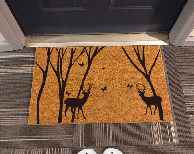 Gift Of Nature Doormat, Custom Coir Door Mat, Custom Doormat, Cute Doormat, Natural Coir Mat, Housewarming Gift Doormat, Outdoor Doormat