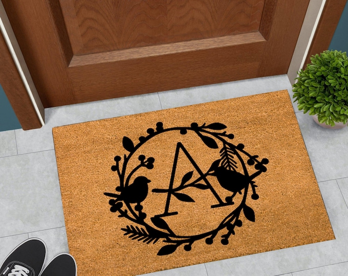 Custom Name Doormat, Mothers Day Gift, Housewarming Gift, Personalized Doormat, Custom Doormat, Personalized Home Decor