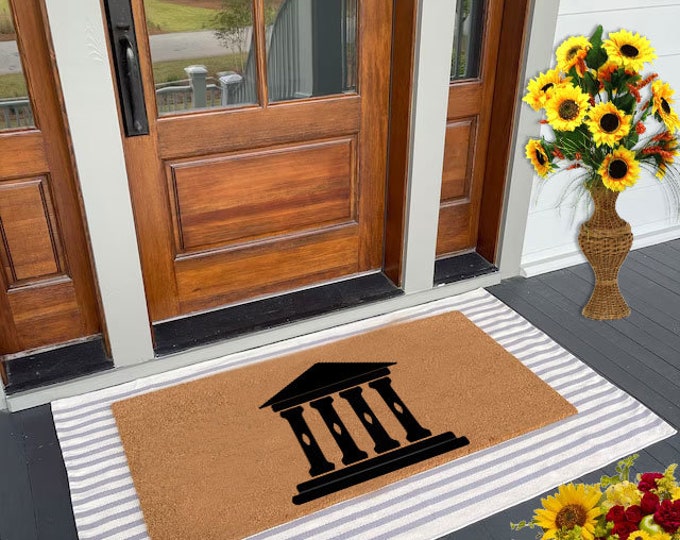 Legal Courtyard, Impartial Doormat,  Doormat, Welcome Door Mat, Personality Doormat, Custom Doormat