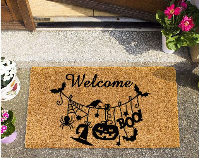 Welcome Doormat, Personalized Gift, Custom Door Mat For Front Door, Funny Doormat