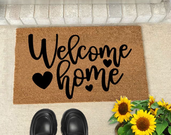 Welcome Home Door Mat, Eventually Funny Doormat, Custom Door Mat For Front Door, Personalized Custom Doormat, Funny Gift