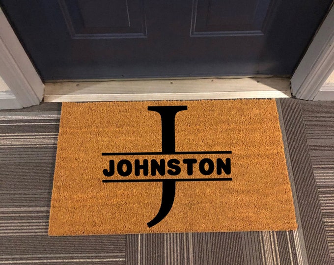 Personalized Doormat, Custom Door Mat For Front Door, Personalized Doormat, Doormat For Housewarming Gift