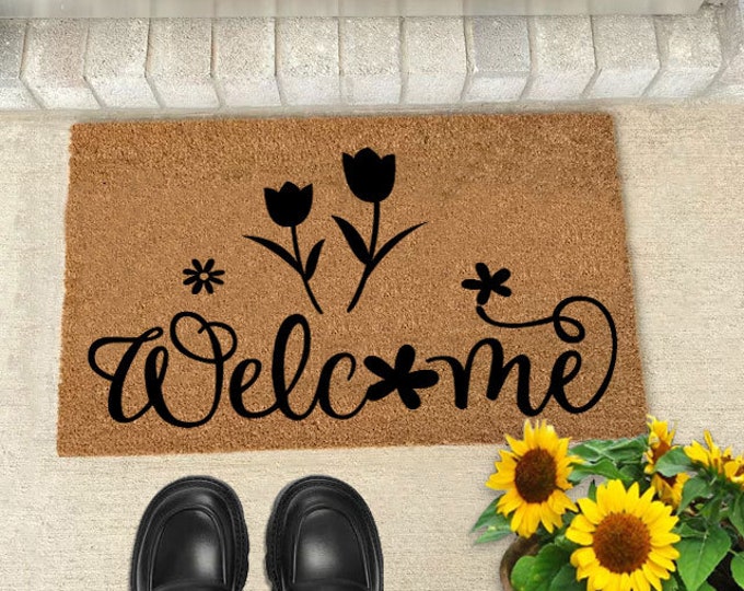 Welcome Doormat, Funny Doormat Gift, Personality Doormat, Custom Doormat, New House Gift Doormat