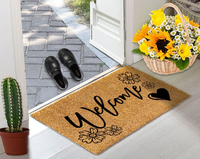 Welcome Doormat, Welcome Mat, Custom Doormat, Custom Door Mat, Funny Doormat, Personalized Gift, Custom Door Mat For Front Door