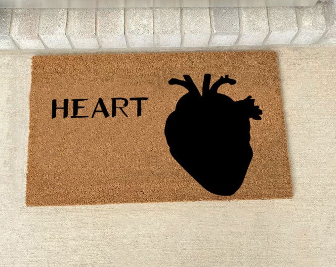 Heart Doormat, Whalecome Doormat, Funny Whale Doormat, Oars Summer Lake Door Mat Outdoor Welcome Mat, Custom Personalized Door Mat
