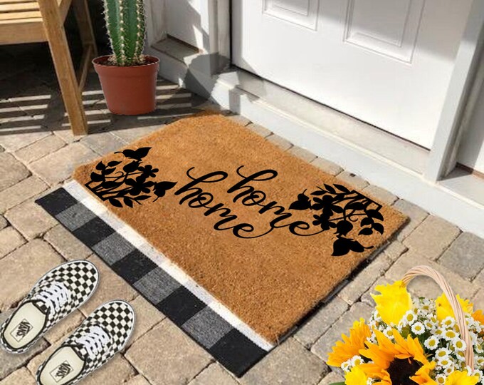 Home Doormat, Welcome Mat, Custom Funny Mat, Custom Door Mat, Personalized Gift, Custom Door Mat For Front Door.