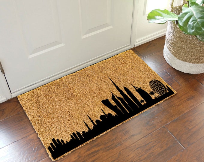 Personality Doormat, Welcome Doormat, Cat Doormat, Black Cat, Front Doormat, Welcome Mat, Cute Doormats, Welcome Cat,Housewarming Gift