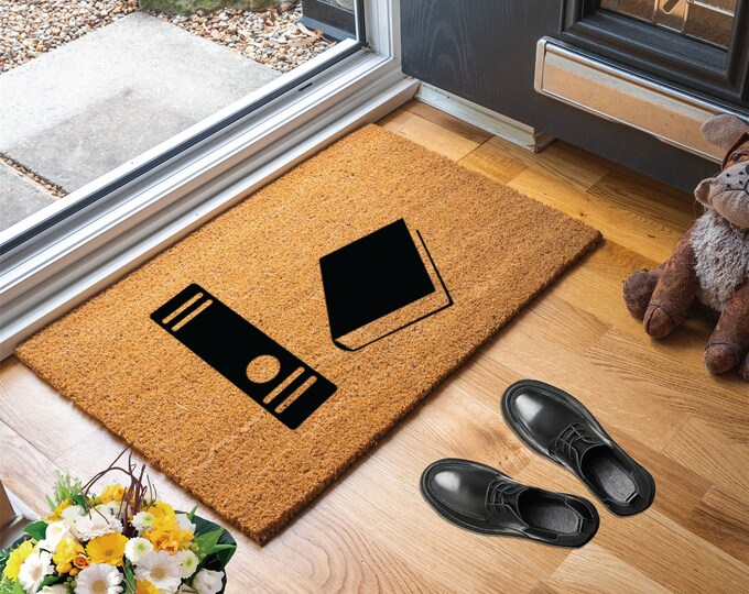 Legal Book Doormat, Funny Doormat, Personalized Custom Doormat, Personalized Gift, Painted Doormat For Housewarming Gift.