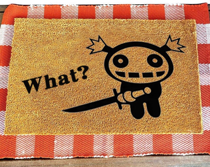 Killer Doormat, Funny Doormat, Oars Summer Lake Door Mat, Custom Personalized Door Mat