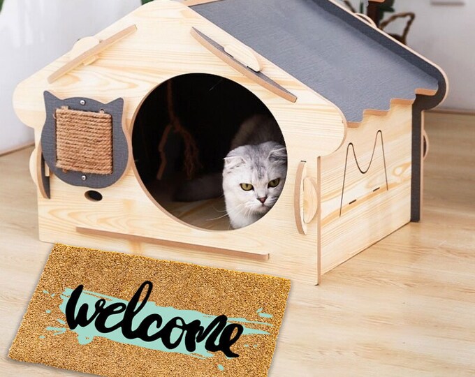 Welcome Mat, Custom Doormat, Personality Door Mat, Door Mat, Slim Mat, Home Mat