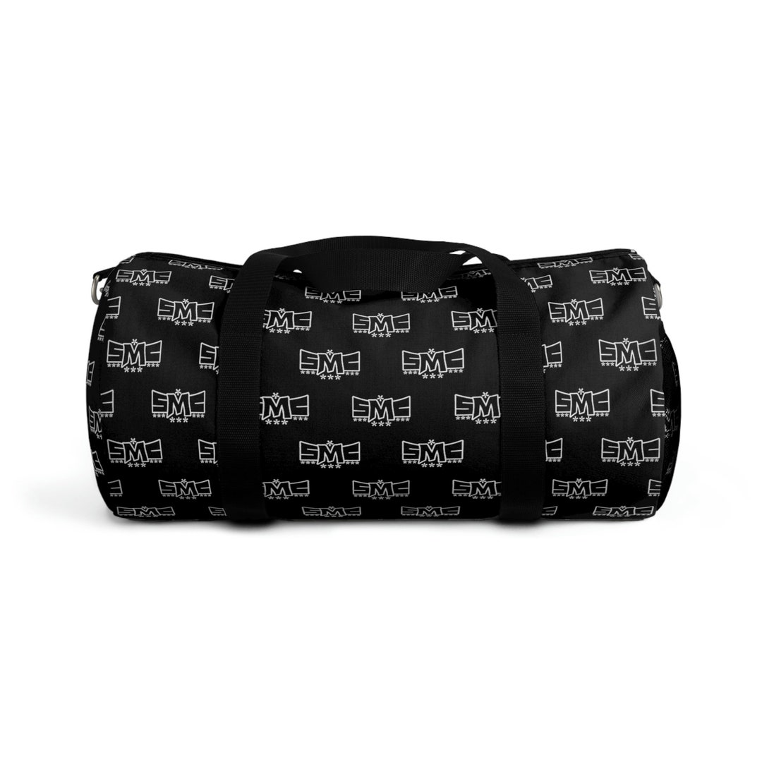 SMC Monogram Black Duffel Bag Etsy
