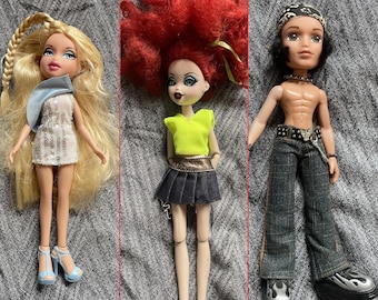 Prom Cloe // Bratzillaz Meygana // Cade estilo motociclista // Muñecas Bratz vintage