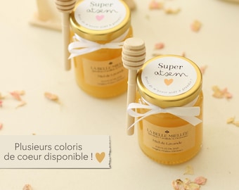 Small Personalized Honey Pots - Teacher Gift, ATSEM Gift, Nanny Gift