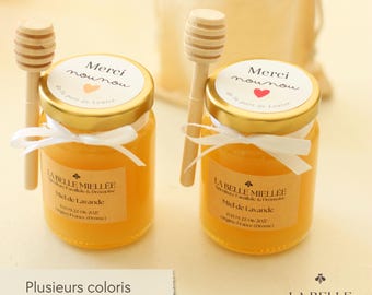 Personalized Nanny Gift, Small Jar of Honey Thank You Nanny, Gift Idea for Childminder/Childminder, Handmade End-of-Year Thank You Gift
